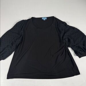 Elegant Black Women's Top